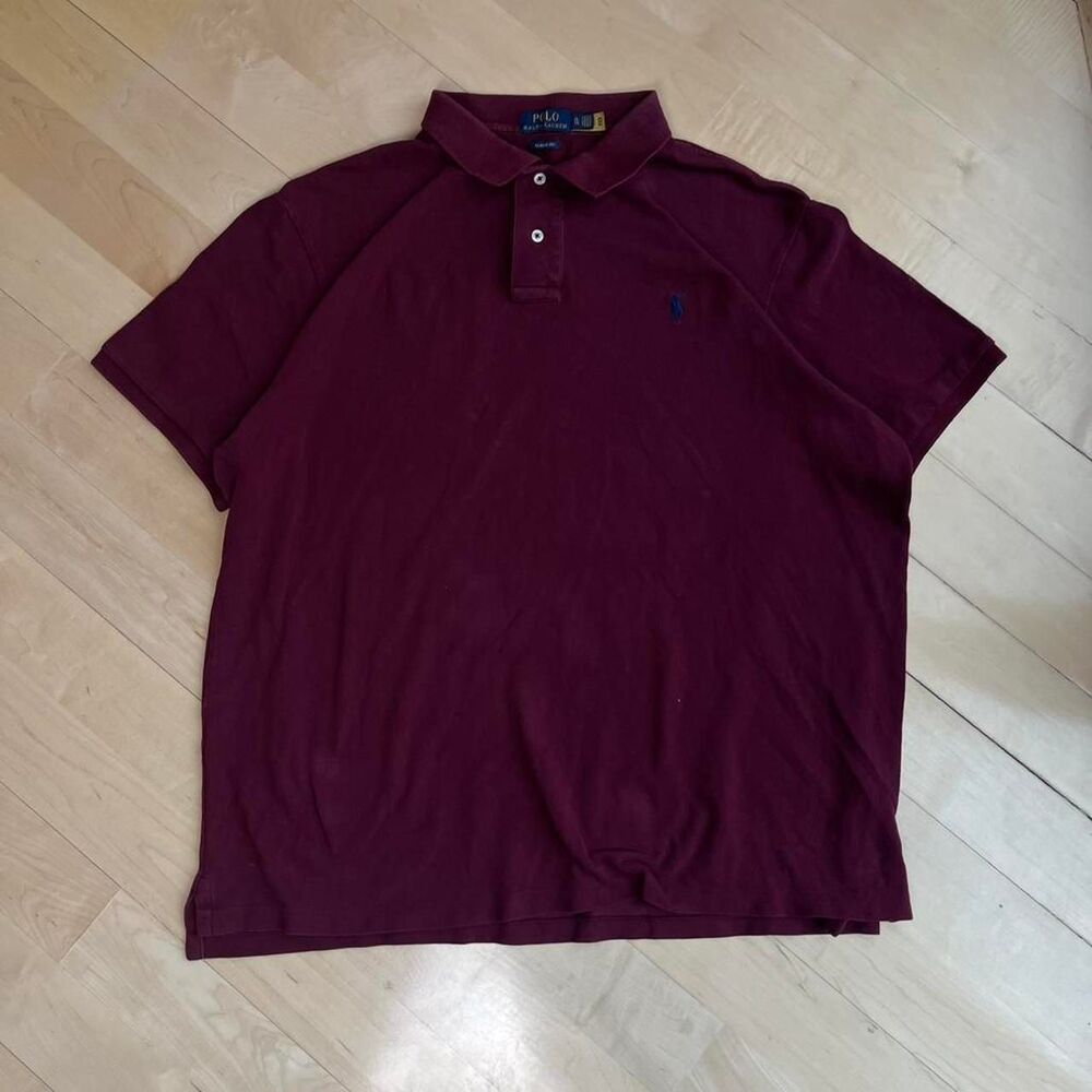 Ralph-lauren Men's Burgundy Polo-shirts